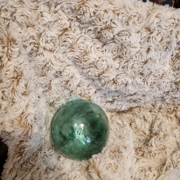 Antique Green Japanese Sein Float - Picture 4 of 4